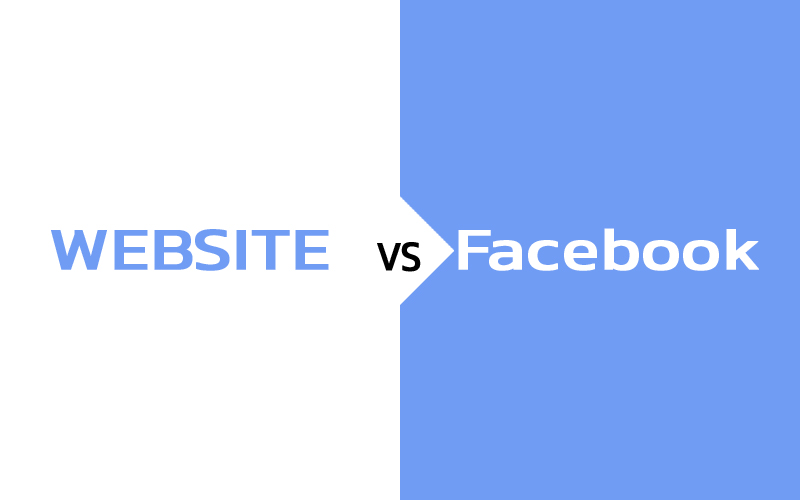 Website vs Facebook